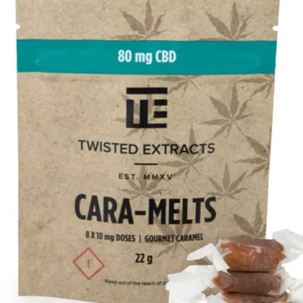 Twisted Extracts - 80mg CBD - Cara-Melts